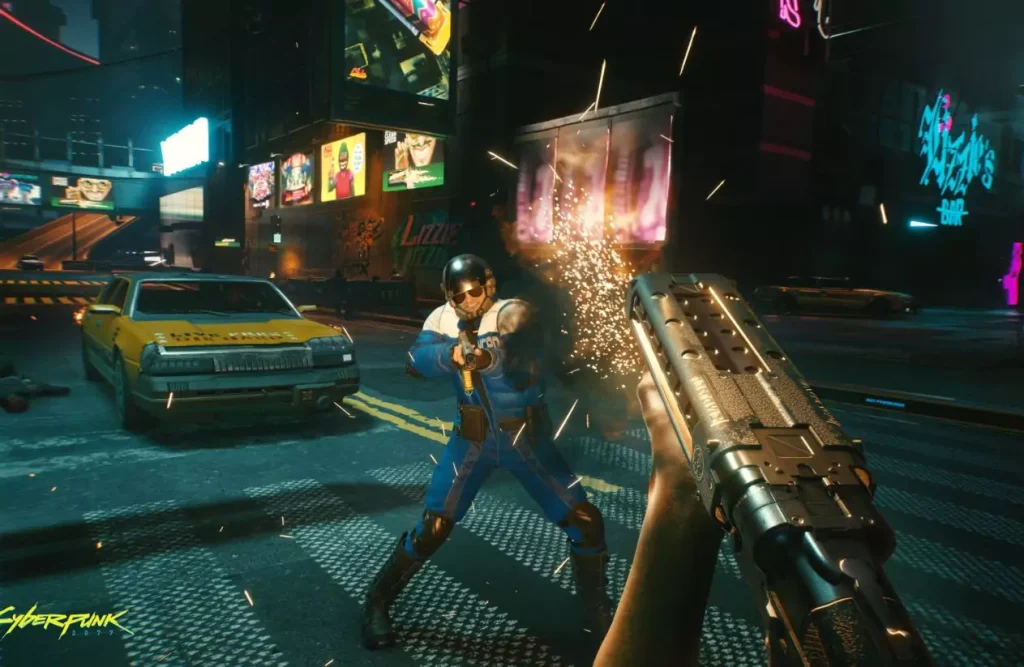 Cyberpunk 2077 game screenshot