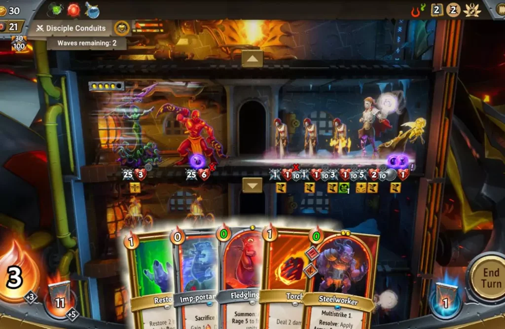 Monster Train one of the games like slay the spire