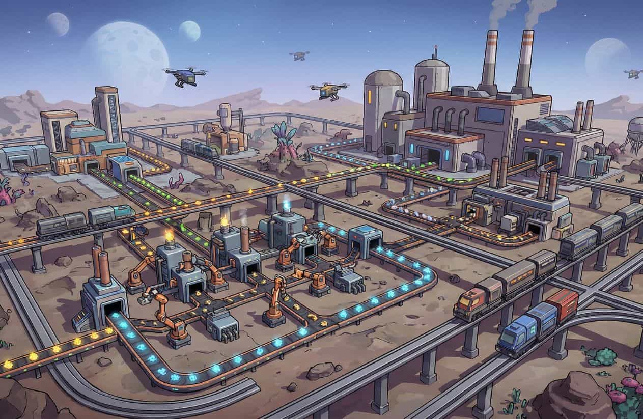 Best Games Like Factorio