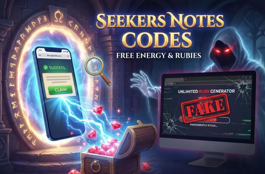 Seekers Notes Codes