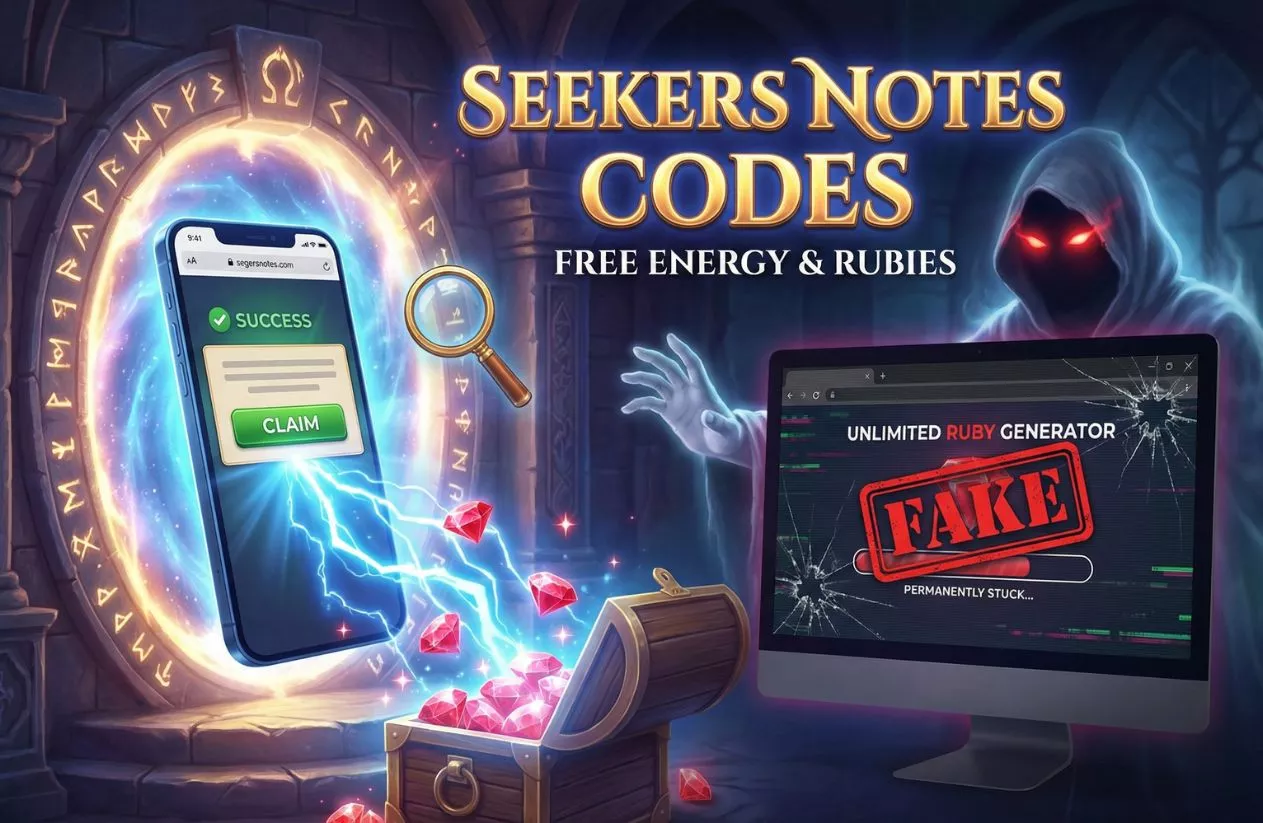 Seekers Notes Codes