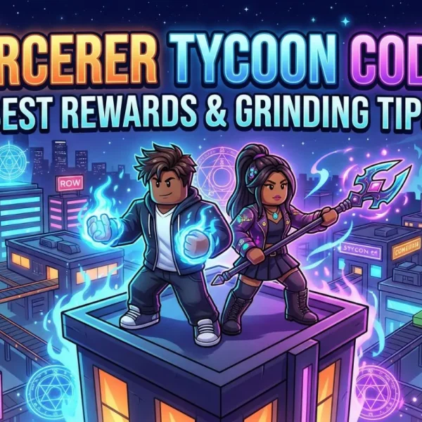 Sorcerer Tycoon Codes
