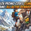 Home 60 roblox promo codes climbing game