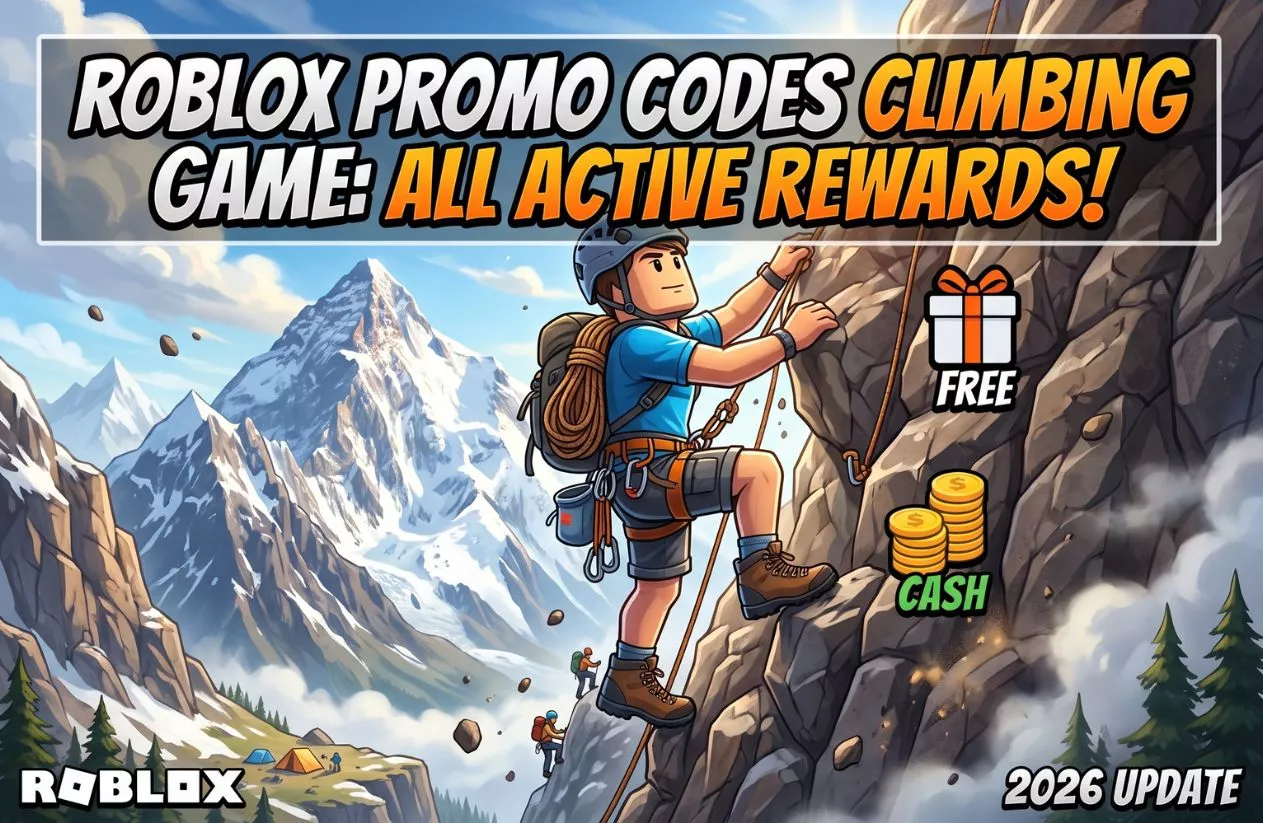 Roblox Promo Codes Climbing Game: All Active & Working Rewards (2026) 1 roblox promo codes climbing game