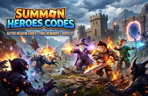 summon heroes codes roblox
